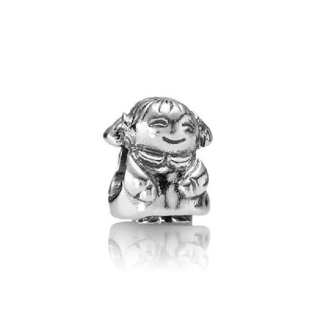 Pandora authentic retired little girl charm